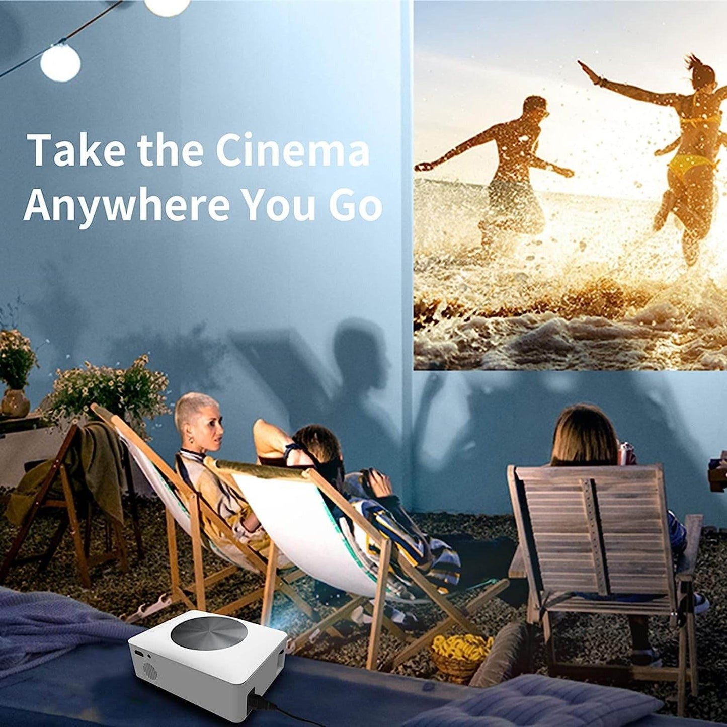 HD Outdoor Theater Projector - DMC Wholesale