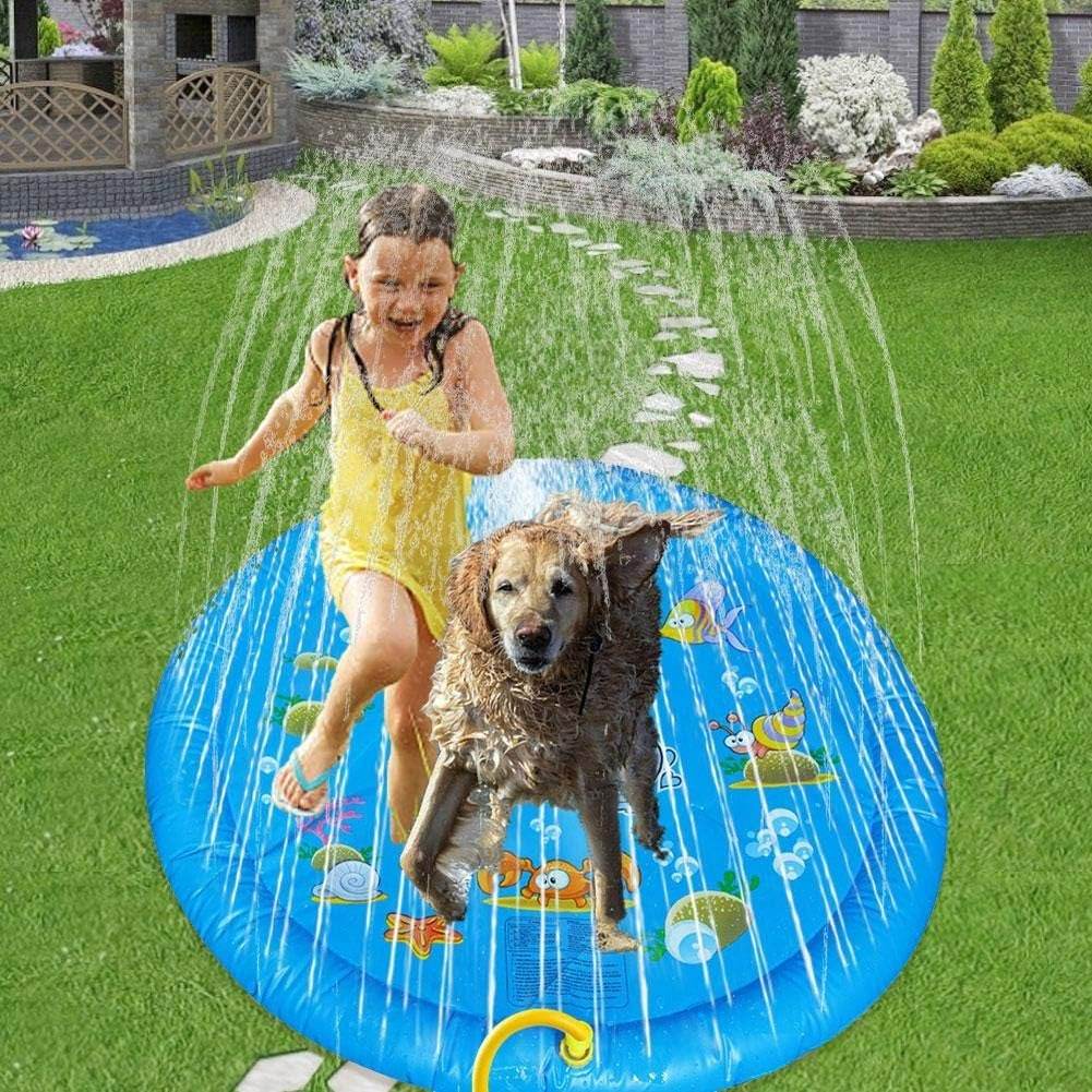Inflatable Round Water Splash Play Fountain For Children (1m) - DMC Wholesale