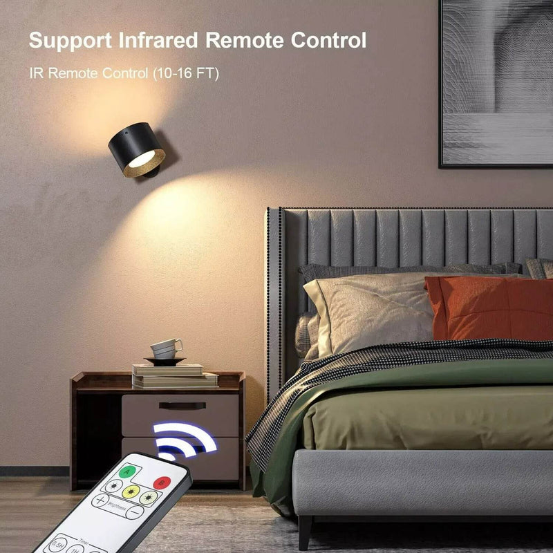 Double Sided Glow Right Wall Light
