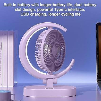 Desktop Fan With Night Light - DMC Wholesale