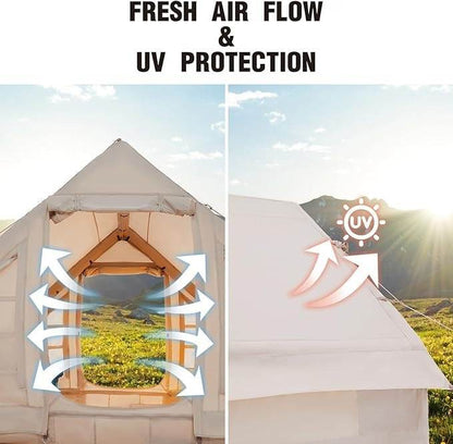 All-Season Inflatable Camping Tent - DMC Wholesale