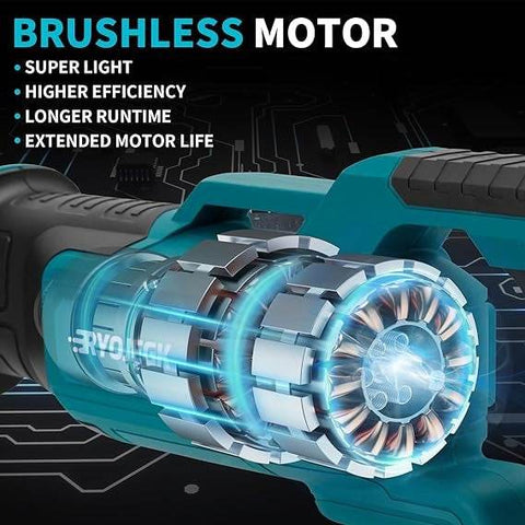 Brushless Reciprocating Saw (21V)(2 Batteries) - Alt View