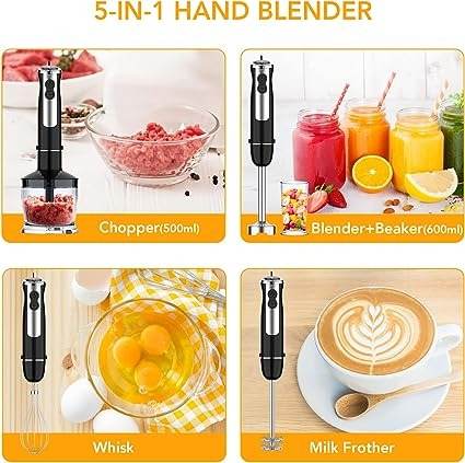 5in1 Handheld Blender - Alt View