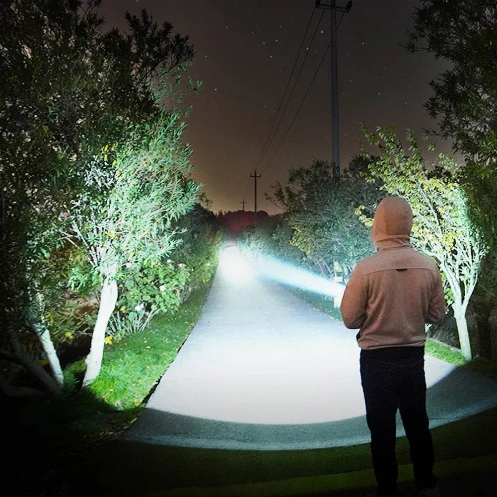 Ultra Bright High Lumens LED Flashlight (16.5cm) - DMC Wholesale