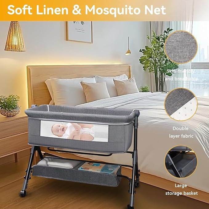 Luxury Crib Baby Bed - DMC Wholesale