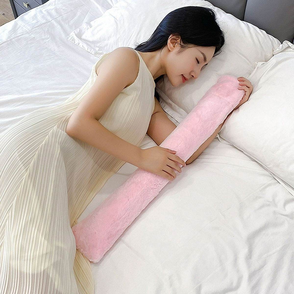 Extra Long Water Injection Hot Water Bottle (Pink) - DMC Wholesale