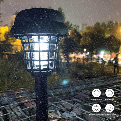 Outdoor Solar Powered Bug Zapper Light - DMC Wholesale