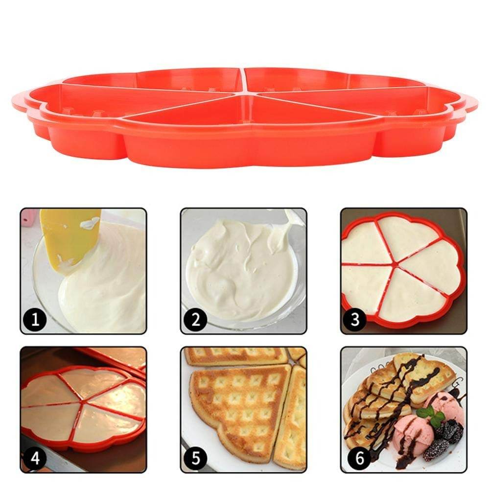 Silicone Baking Waffle Mold - DMC Wholesale