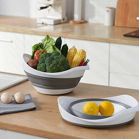 Collapsible Round Colander (1.5L) - Alt View