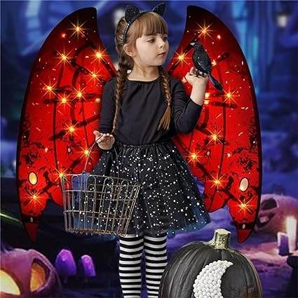 Electric Fairy Wings with LED Lights (Shadow Angel) - DMC Wholesale