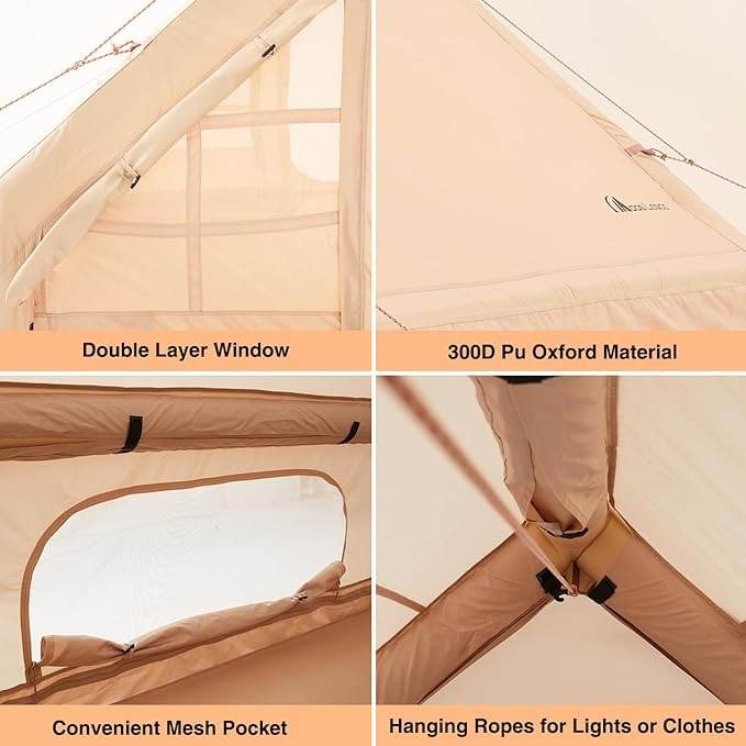 All-Season Inflatable Camping Tent - DMC Wholesale