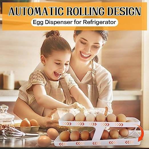 Rolling Egg Storage Container - DMC Wholesale