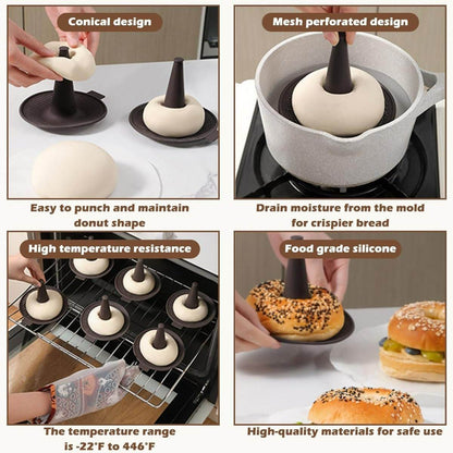 Silicone Bagels Moulds (6 pcs) - DMC Wholesale