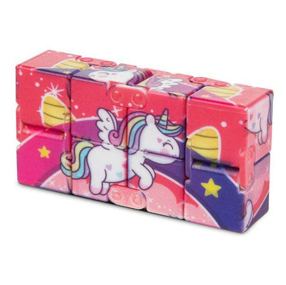 Rainbow Unicorn Infinity Cube - DMC Wholesale