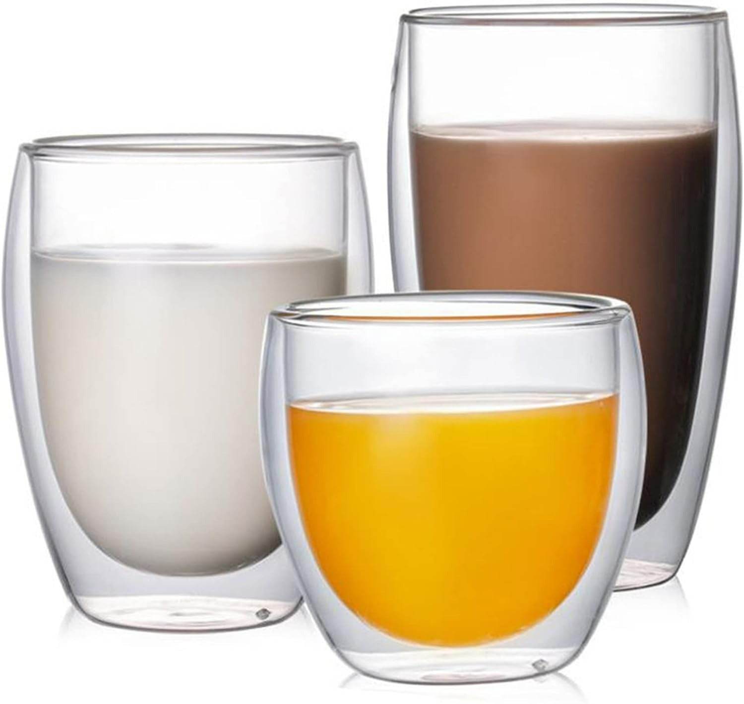 Double Walled Glass Cup (250ml) - DMC Wholesale