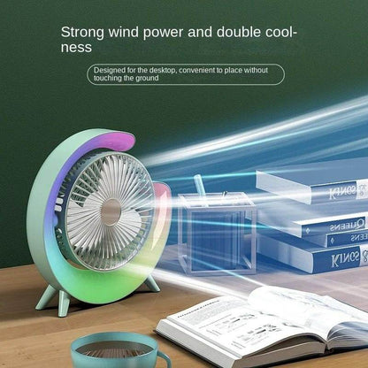 Colourful Desktop USB Mini Fan - DMC Wholesale