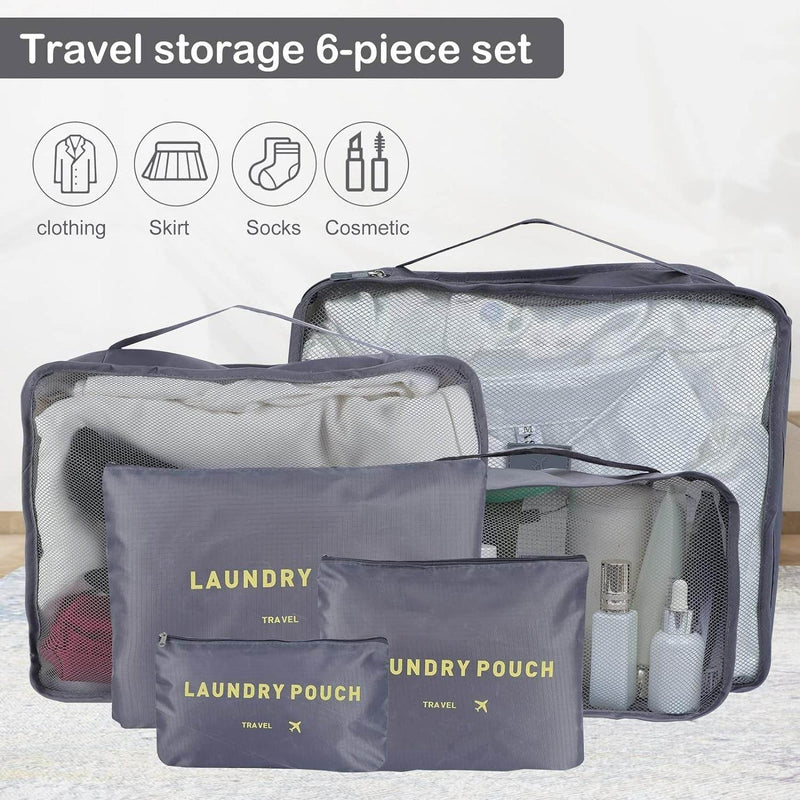 Travel Organiser Set (6pcs)