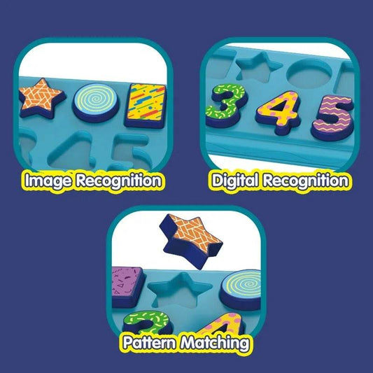 Wisdom Education Shape And Number Board - DMC Wholesale