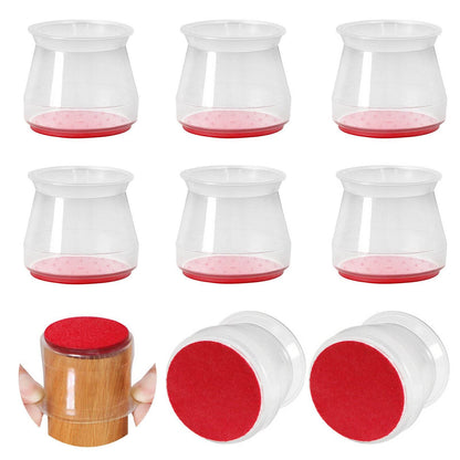 Silicone Chair Leg Floor Protectors (8 pcs) - DMC Wholesale
