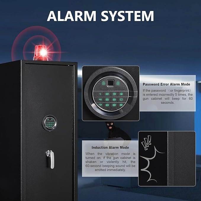 Gun Cabinet Save for Rifles and Pistols - DMC Wholesale