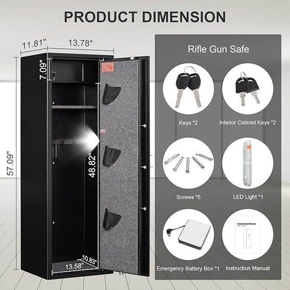 Gun Cabinet Save for Rifles and Pistols - DMC Wholesale