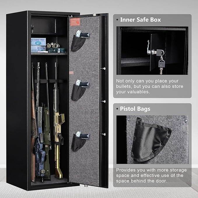 Gun Cabinet Save for Rifles and Pistols - DMC Wholesale