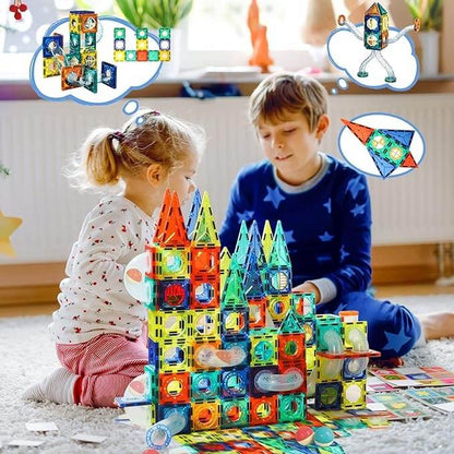 Magnetic Building Blocks (168 pcs) - DMC Wholesale