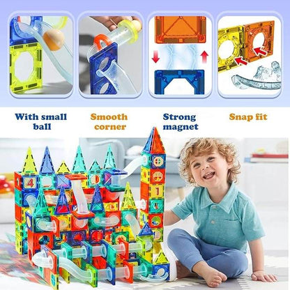LED Magnetic Building Blocks (73 pcs) - DMC Wholesale