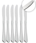 Stainless Steel Butter Knife Set (6 pcs)