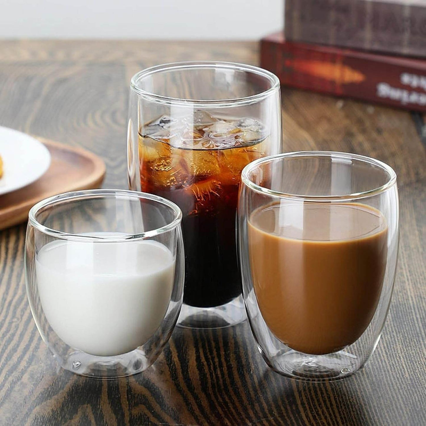 Double Walled Glass Cup (250ml) - DMC Wholesale