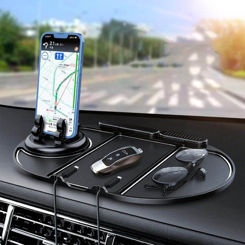 Car Dashboard Sticky Dash Grip Mat Phone Holder - Alt View