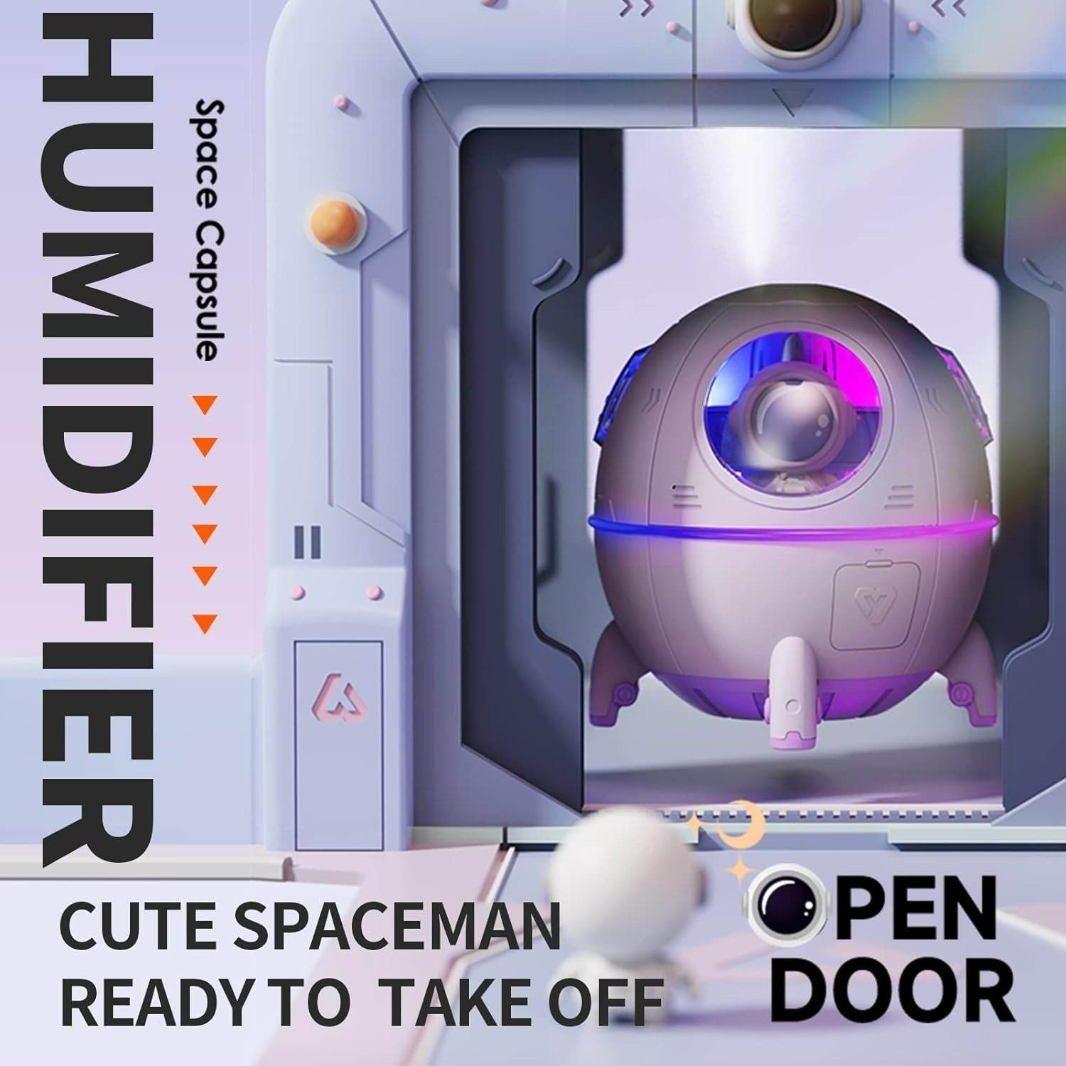 Astronaut Space Capsule Humidifier - DMC Wholesale