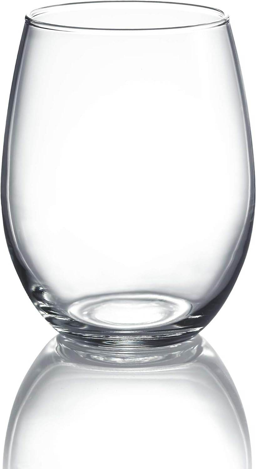 Elegant Stemless Glass (6 pcs)(580ml) - DMC Wholesale