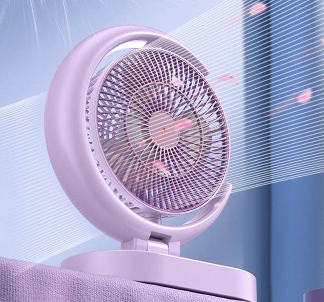 Desktop Fan With Night Light - DMC Wholesale