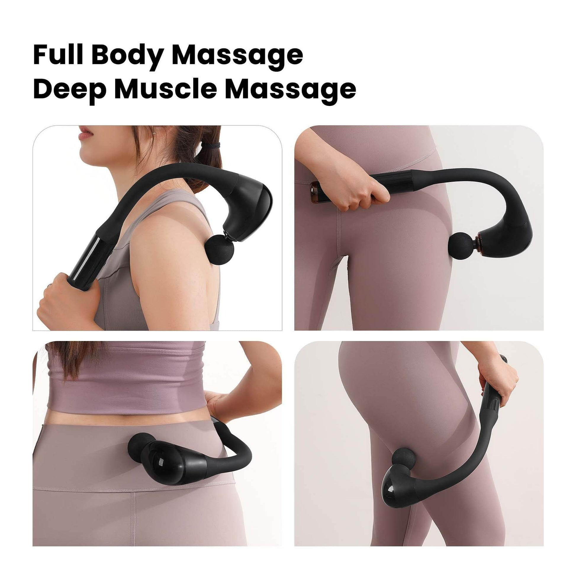 Deep Tissue Massage Gun With Upgraded Extension Handle - DMC Wholesale