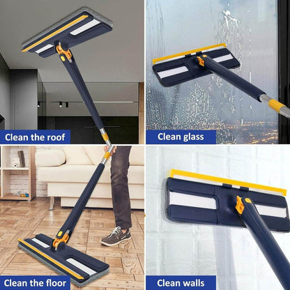 H-Shape Rotatable Adjustable Squeeze Mop - DMC Wholesale