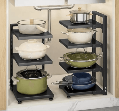 Cookware Organiser Storage Rack - DMC Wholesale