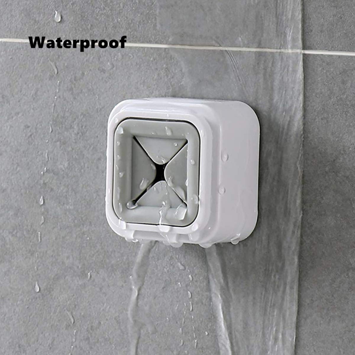 Self-Adhesive Wall Mount Square Towel Holder (6pcs)