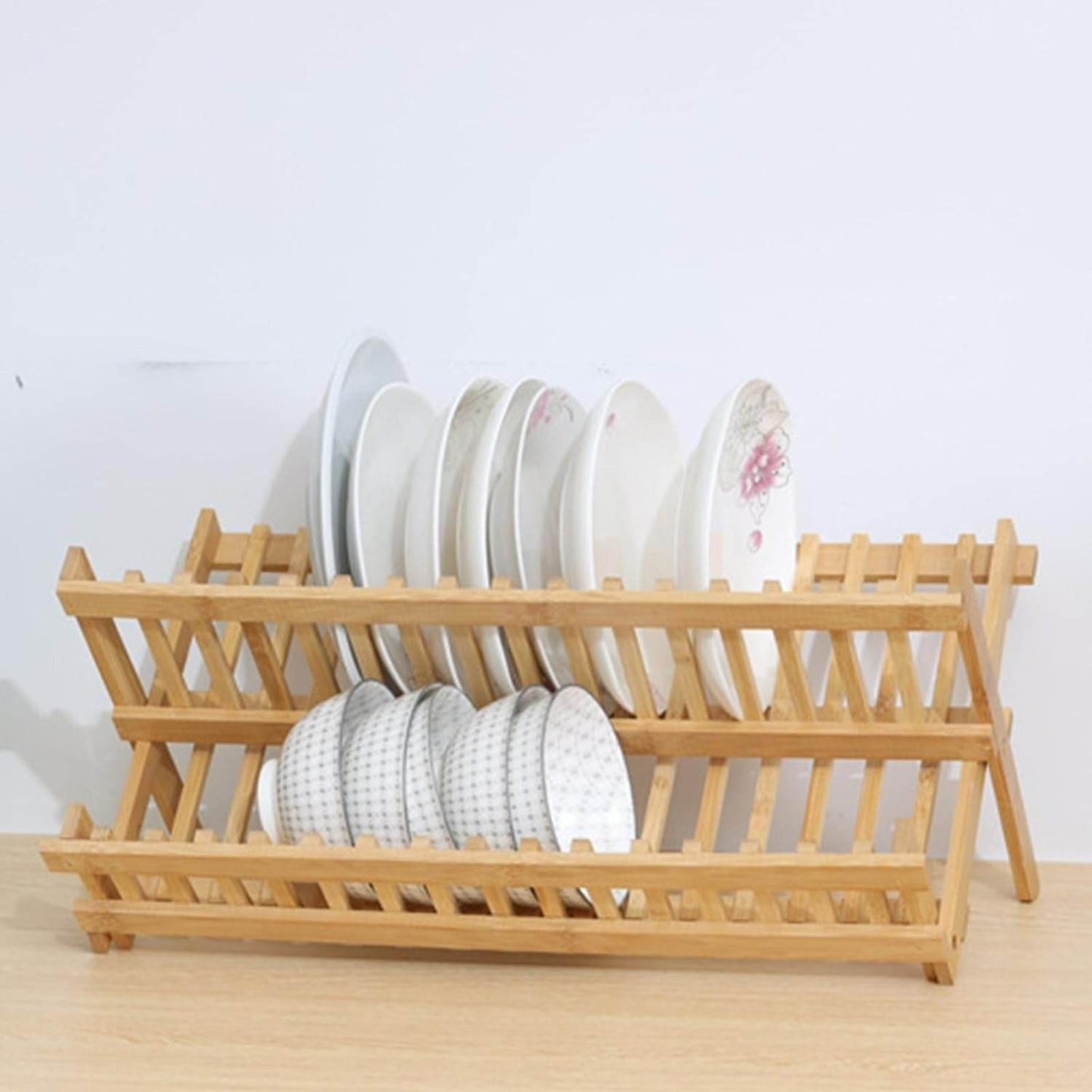 Bamboo Dish Drying Rack - DMC Wholesale