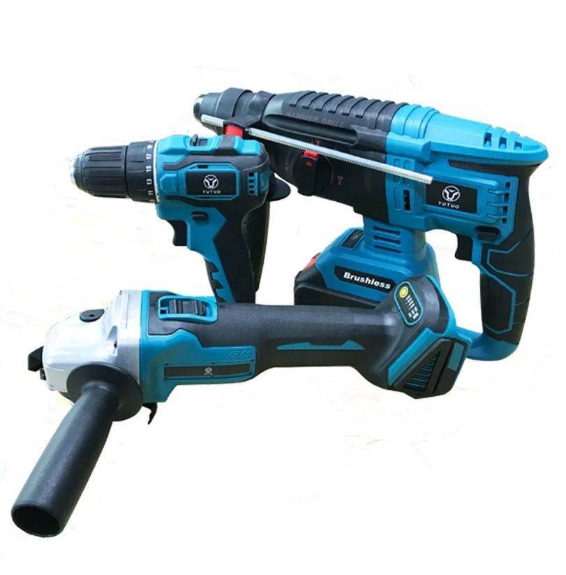Combination Power Tool Set (68V)(2 Batteries) - DMC Wholesale