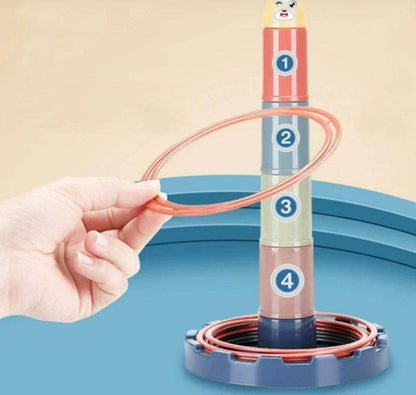 Plastic Cup Stacking Throwing Ring (14pcs) - DMC Wholesale