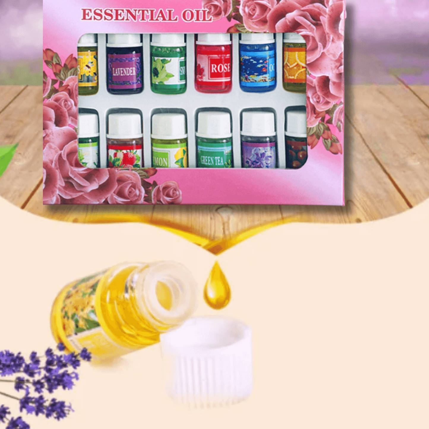 Essential Oil Gift Pack (3ml)(12 pcs) - DMC Wholesale