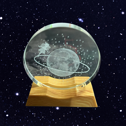 3D Creative Space-Inspired Elegance Visualisation Lamp