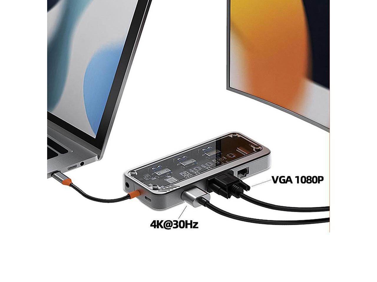 10in1 USB C HUB Dock Station - DMC Wholesale