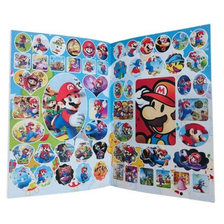 Mario Colouring Sticker Book - DMC Wholesale
