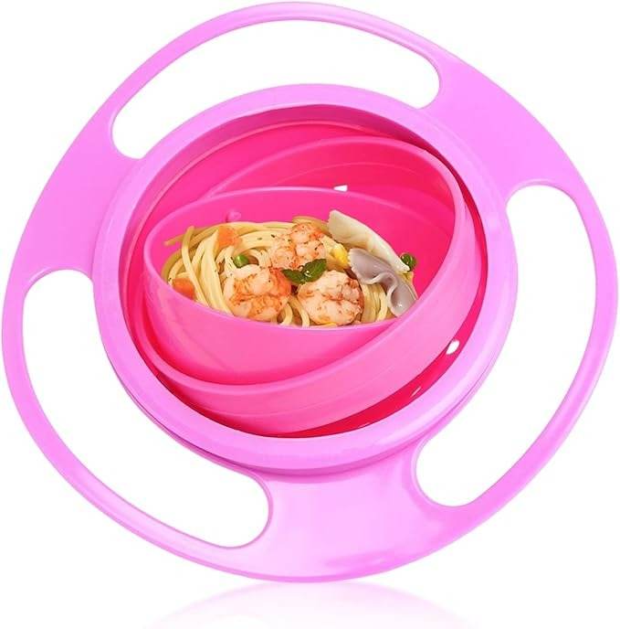 Non Spill Toddler Gyro Bowl - DMC Wholesale