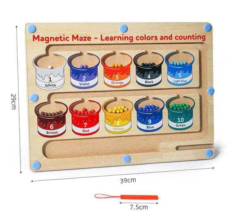 Educational Magnetic Colour And Numbers Classification - DMC Wholesale
