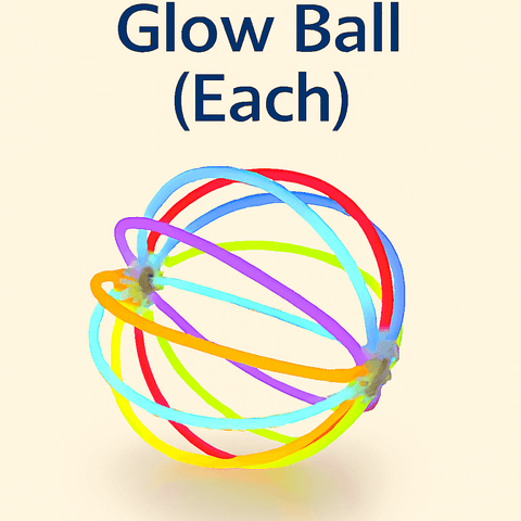 Fluorescent Glow Ball (Each)