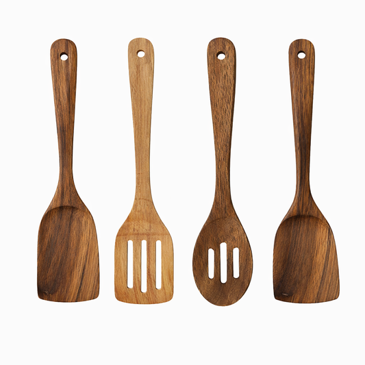 Earthgrain Essentials Bamboo Utensil Set (4 pcs)