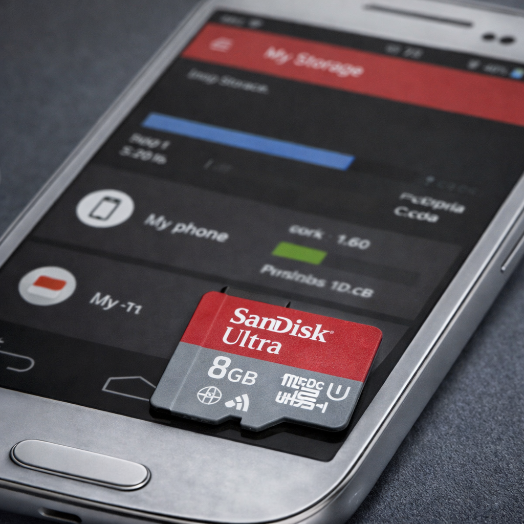 SanDisk Ultra 8 GB microSD Card (8GB)
